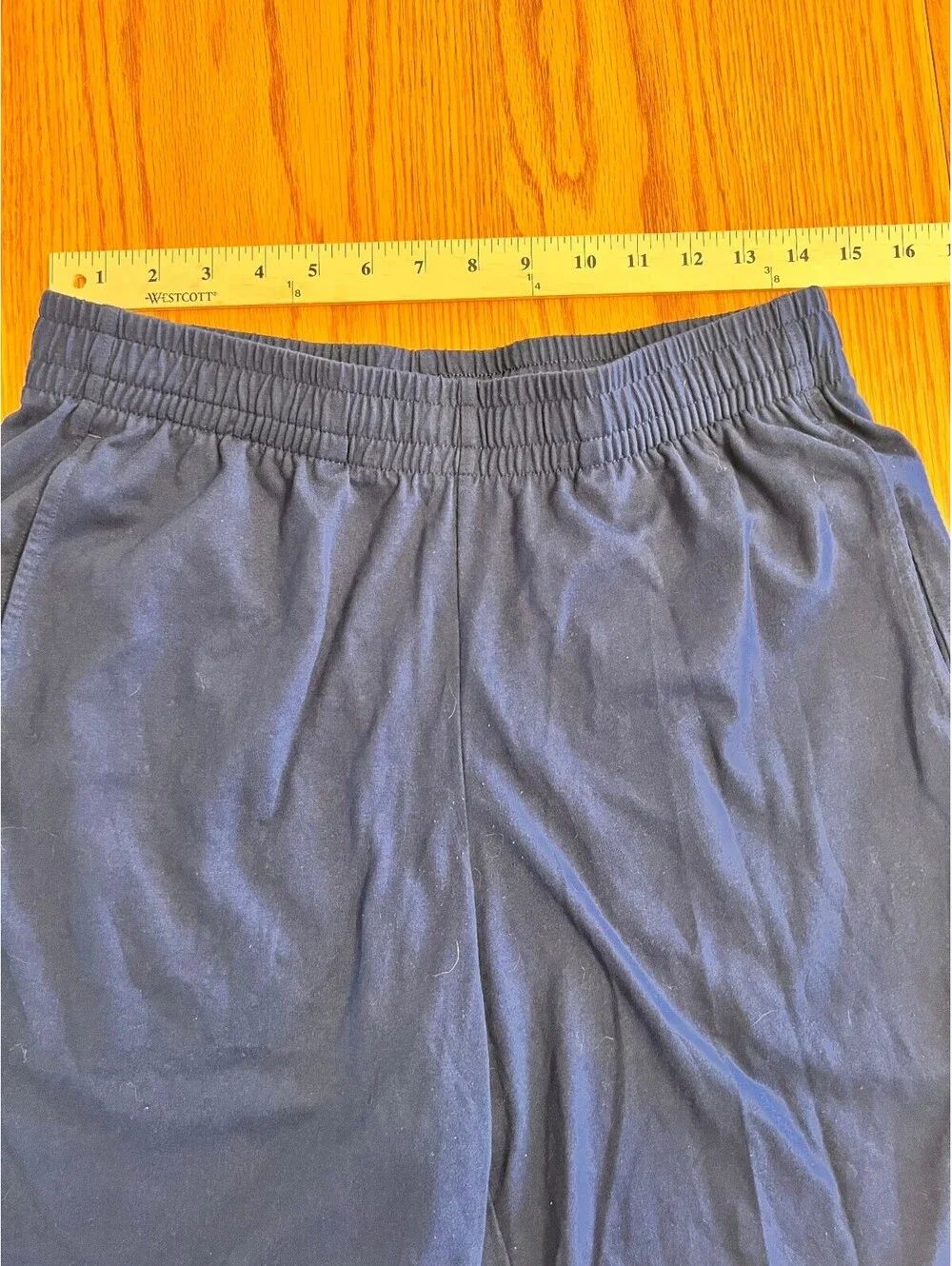 TEK GEAR Essential Gear Men's Navy Blue Casual Shorts Medium